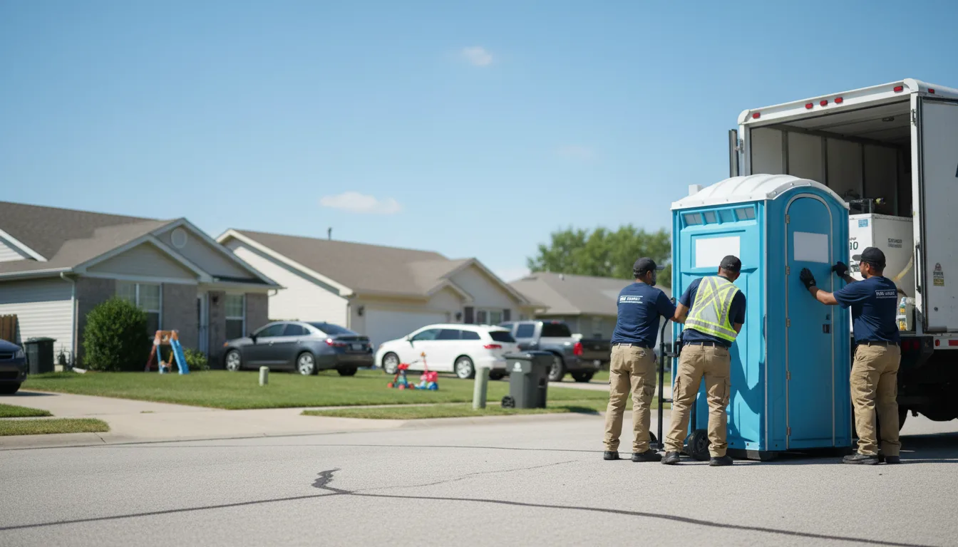 Standard Porta Potty Rentals in Missouri near me